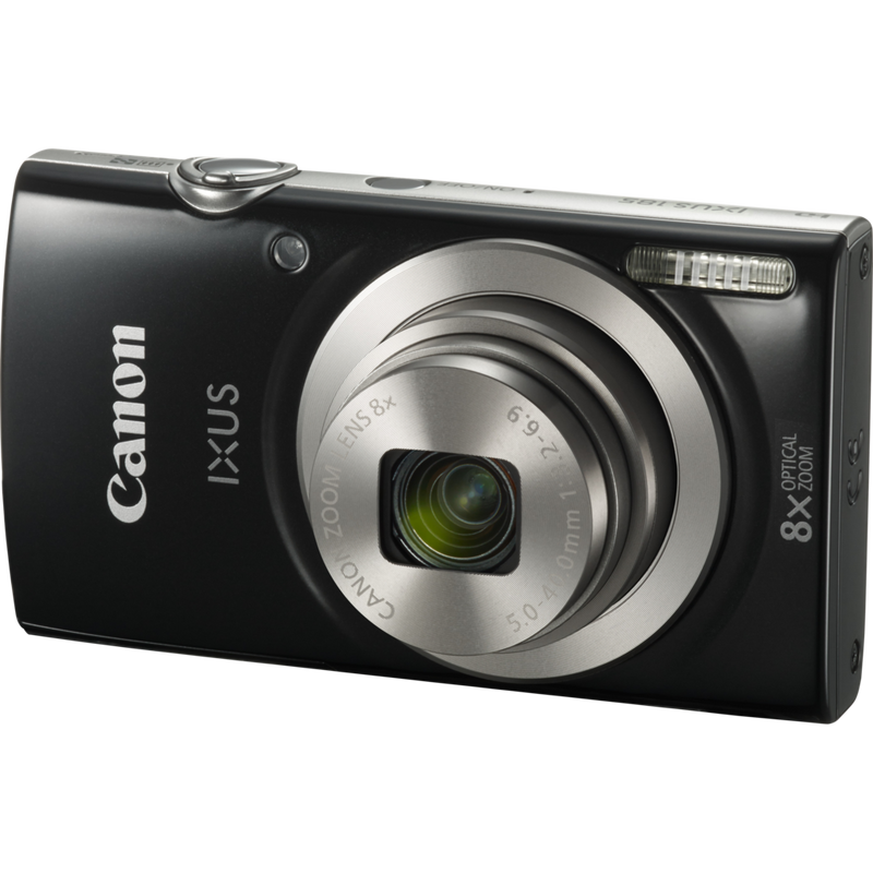Canon IXUS 185 - Black Product front view