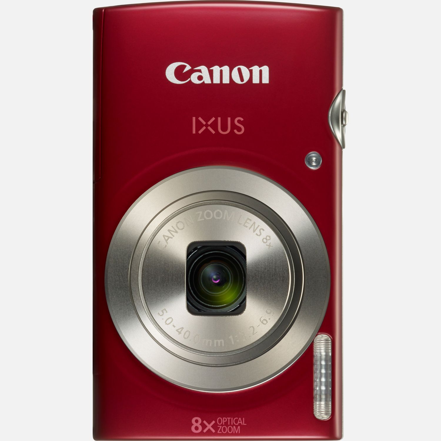 Canon Powershot Ixus 185 / ELPH 180 20MP Compact Digital Camera Red +  Buzz-Photo Essential Kit