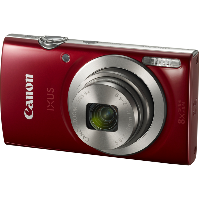 Canon IXUS 185 - Red Product front view