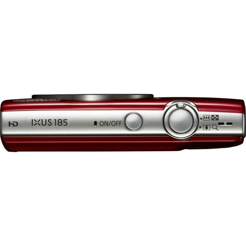 Canon IXUS 185 - Red Product top View