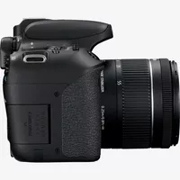 Canon EOS 77D + 18-55 IS STM Lens Product Left View