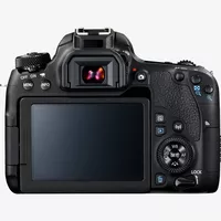 Canon EOS 77D + 18-135mm IS USM Lens Product Back View
