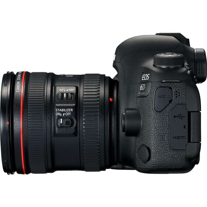 Buy Canon EOS 6D Mark II + EF 24-70mm f/4L IS USM Lens in Wi-Fi 