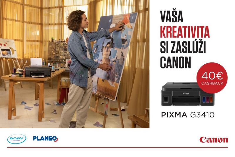 Tlačiarne MegaTank – PIXMA G3410