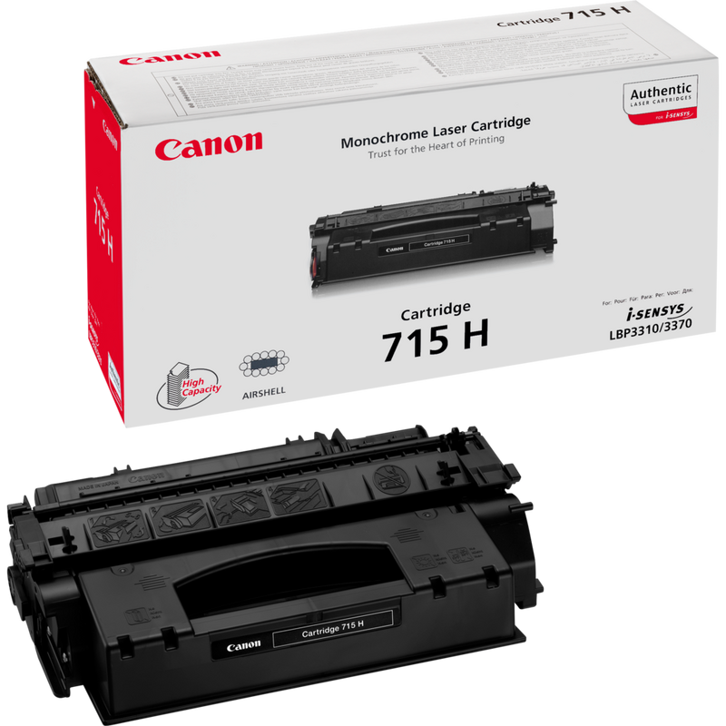 Canon 715H High Yield Black Toner Cartridge