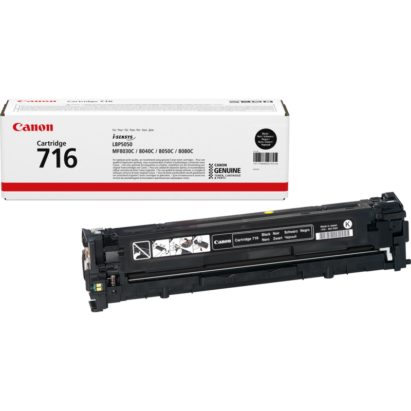 Canon 716BK Black Toner Cartridge