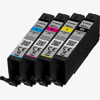 Canon CLI-581XXL BK/C/M/Y High Yield Ink Cartridge Multi Pack Product multipack cartridges front view
