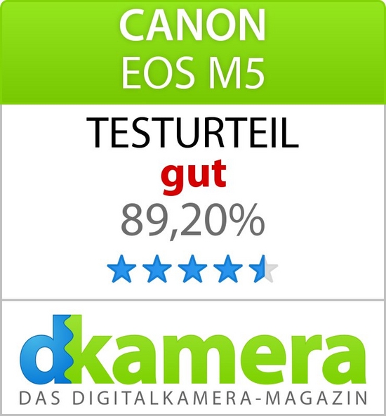 201701 Canon EOS M5 Dkamera Gut