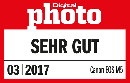 201703 Canon EOS M5 Digitalphoto Sehr Gut