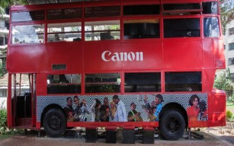 Canon Europe celebrates results of African sustainability programme and the launch of a new creative training hub in collaboration with The NRB Bus