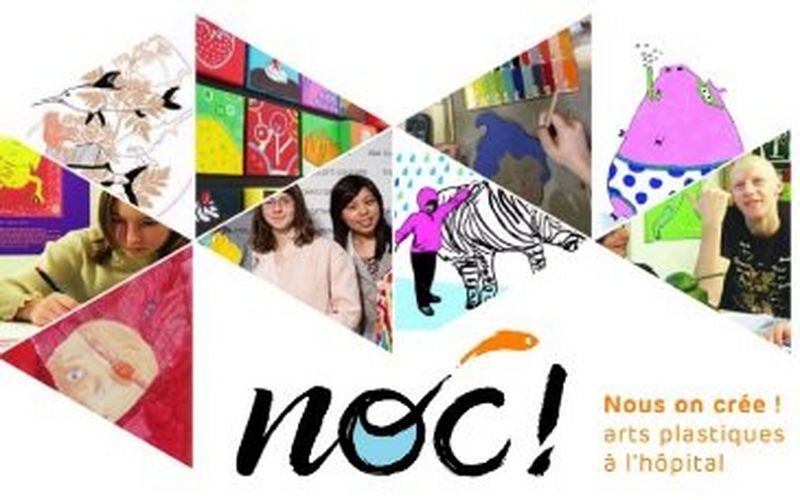 Canon France s’engage auprès de l’association NOC ! qui propose des ateliers d’arts plastiques aux jeunes patients hospitalisés en longue durée