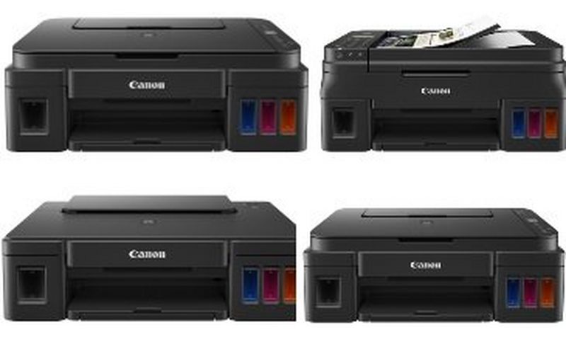 Canon rinnova le stampanti con inchiostri ricaricabili della serie PIXMA G