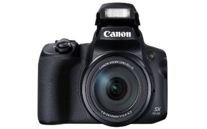 Новая камера Canon PowerShot SX70 HS с несъемным объективом и мощным 65-кратным увеличением: дизайн в стиле зеркальных камер и выдающаяся портативность