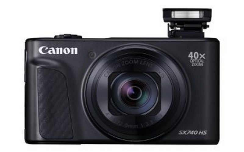 Új Canon PowerShot SX740 HS fényképezőgép 40-szeres optikai zoom, 4K video