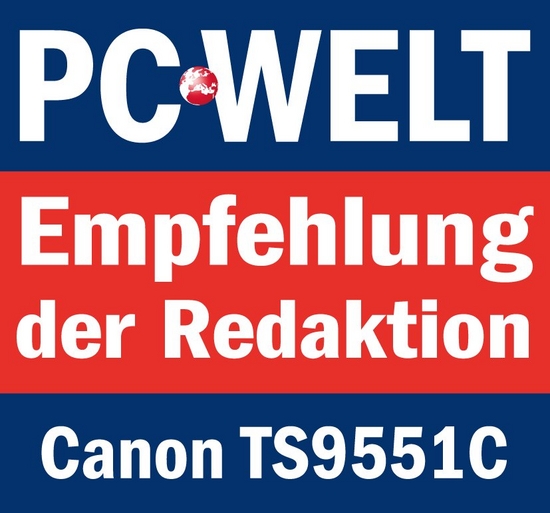 201902 Canon Pixma TS9551C PCWelt Empfehlung