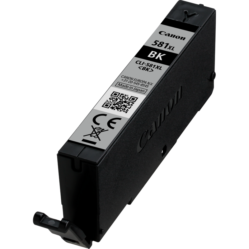 Canon CLI-581 XL Schwarz Tintentank, hohe Reichweite Produkt Ansicht der Patrone von rechts