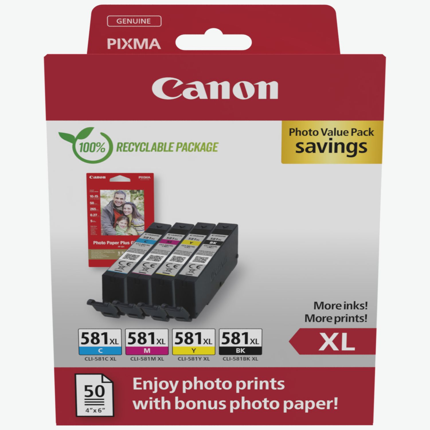 INK CARTRIDGES FOR Canon Pixma TS705 TS705a - Multipack Set of 5