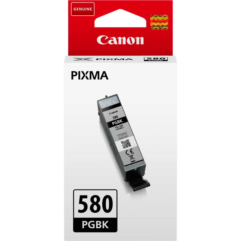 Cartouche d'encre noire pigmentée Canon PGI-580BK Produits Vue avant