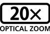 20x optical zoom