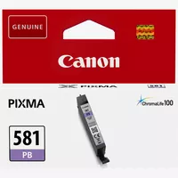 Canon CLI-581PB Photo Blue Ink Cartridge Product Front View