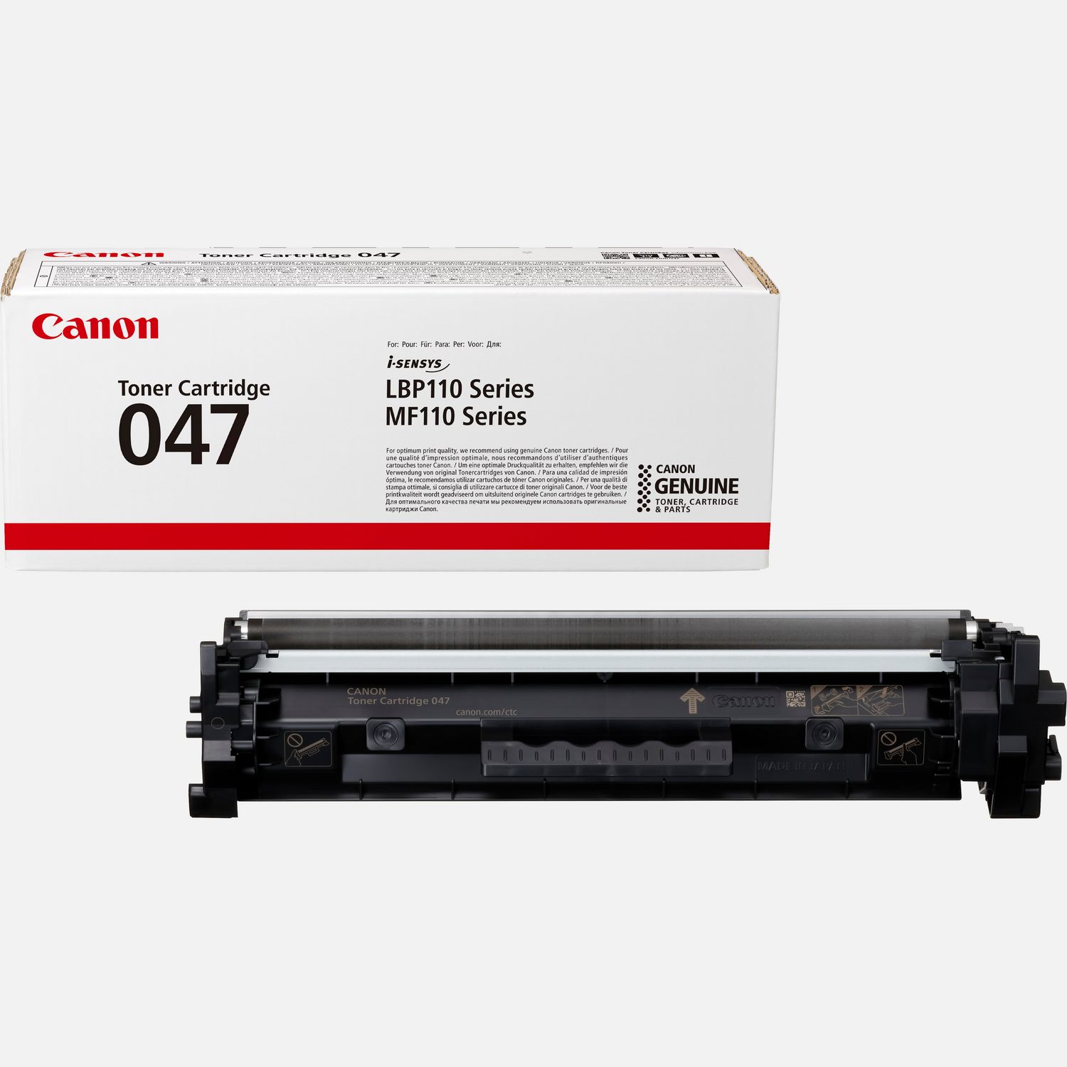 Cartouche de toner Canon 047, noir