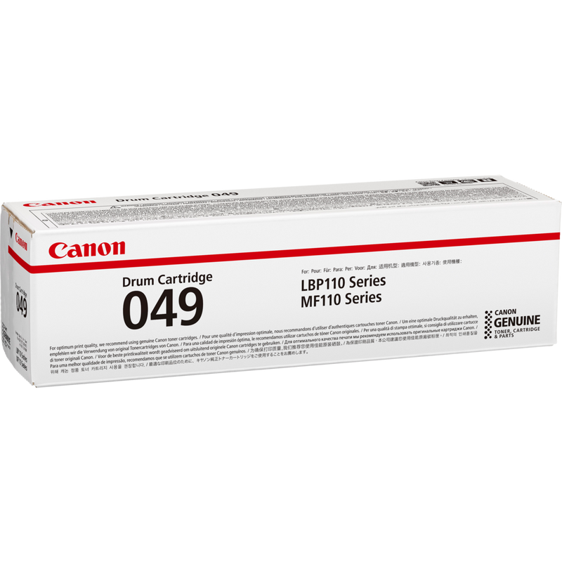 Canon 049 Drum Cartridge Product Packaging Left View