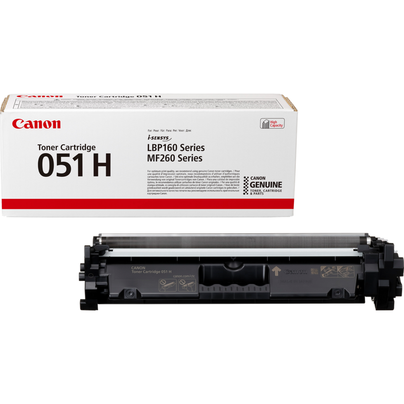 

Canon 051H High Yield Toner Cartridge, Black