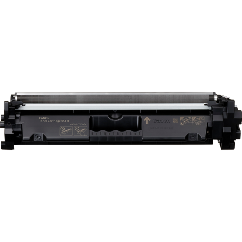 Canon 051H High Yield Toner Cartridge, Black Product Front View
