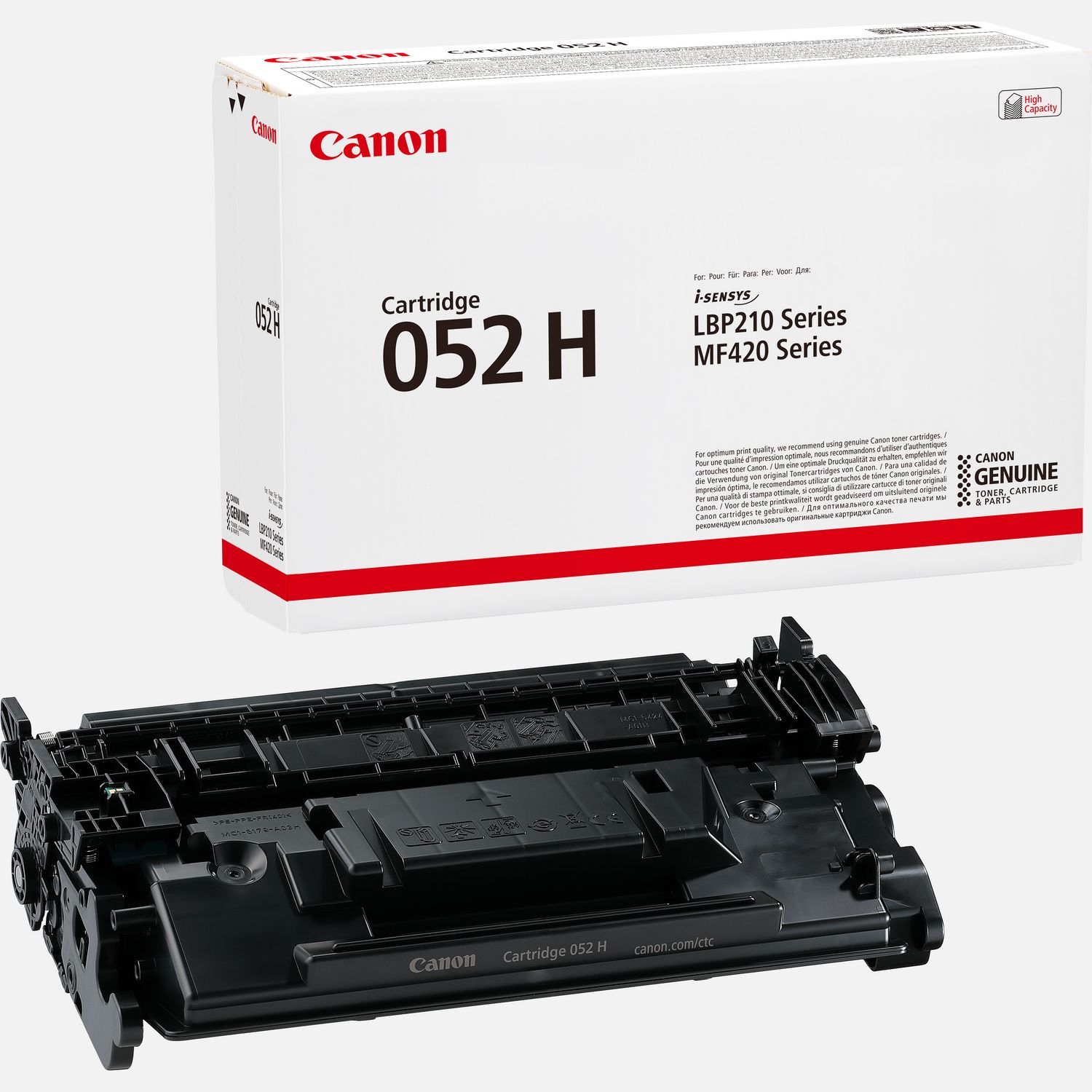 Canon 052H High Yield Black Toner Cartridge — Canon UK Store