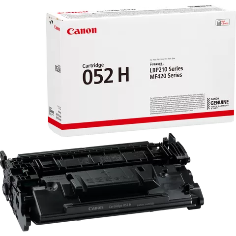 Canon 052H High Yield Black Toner Cartridge