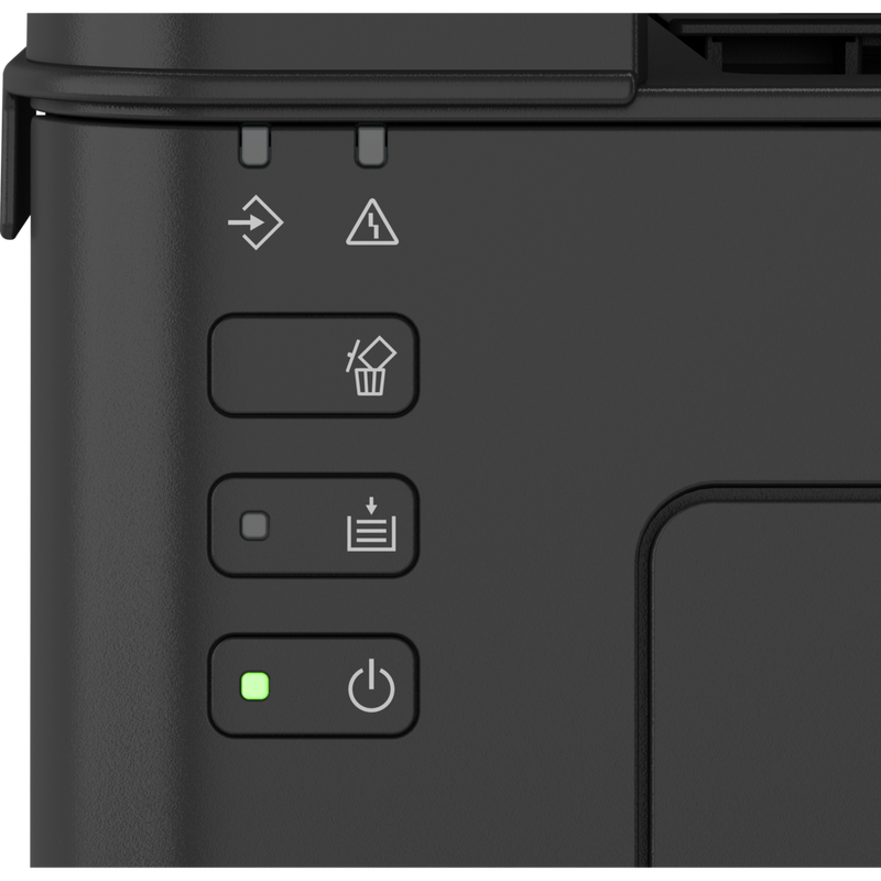 Imprimante laser monochrome Canon i-SENSYS LBP112 Produits Gros-plan sur les boutons
