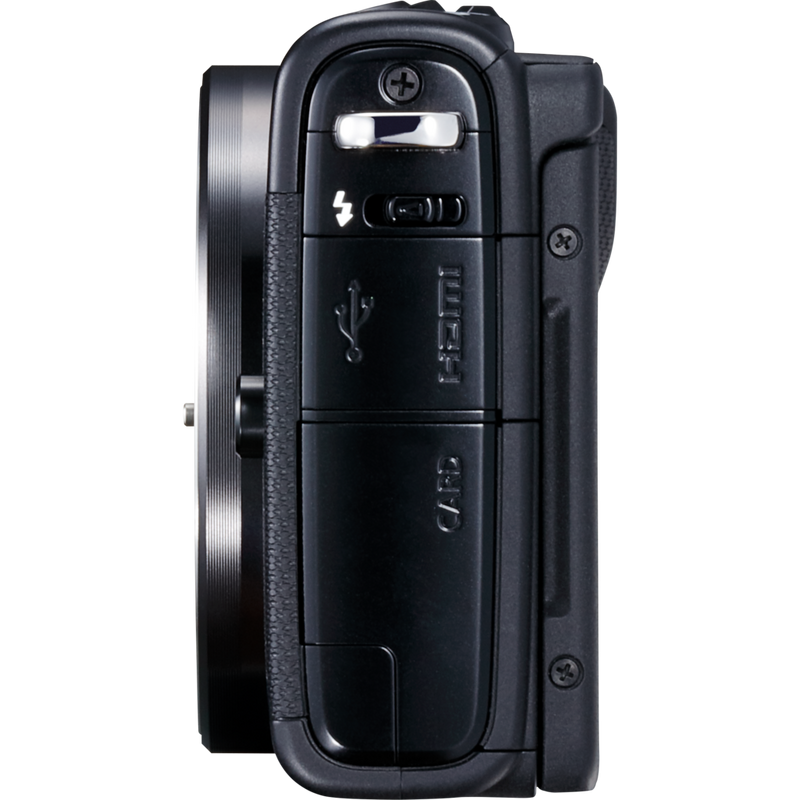 Canon EOS M100 Body - Black Produkt Sett fra venstre