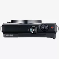 Canon EOS M100 con cuerpo negro Producto Vista superior