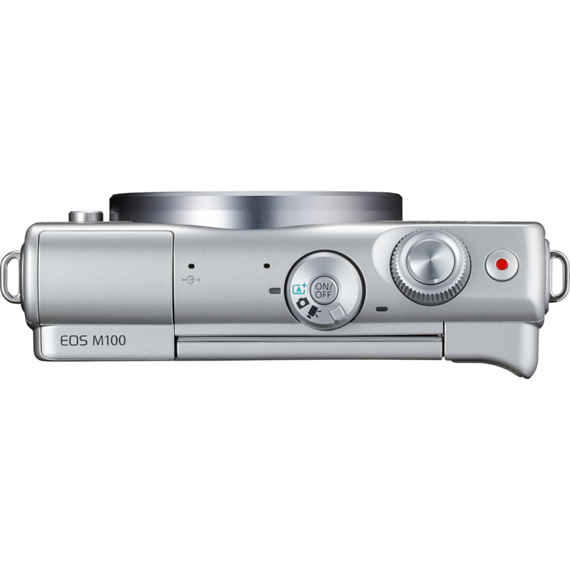 Boîtier du Canon EOS M100 - Gris Produits Vue de dessus