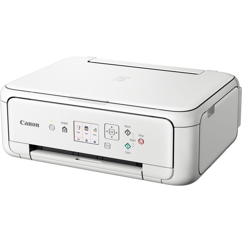 Canon PIXMA TS5151 – Weiß Produkt Schrägansicht von vorne