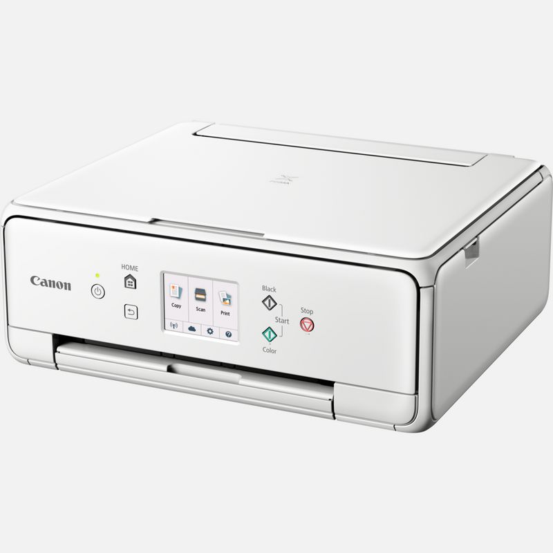 Printers and Scanners :: All In One Inkjet Printers :: CANON ALL IN ONE  INKJET PHOTO TS6051 WHITE, A4, 5-INKS, PRINT, SCAN, COPY, CLOUD, 4800X1200,  15.0IPM(B),10.0IPM(C), TOUCH SCREEN, DUPLEX, WIFI, USB