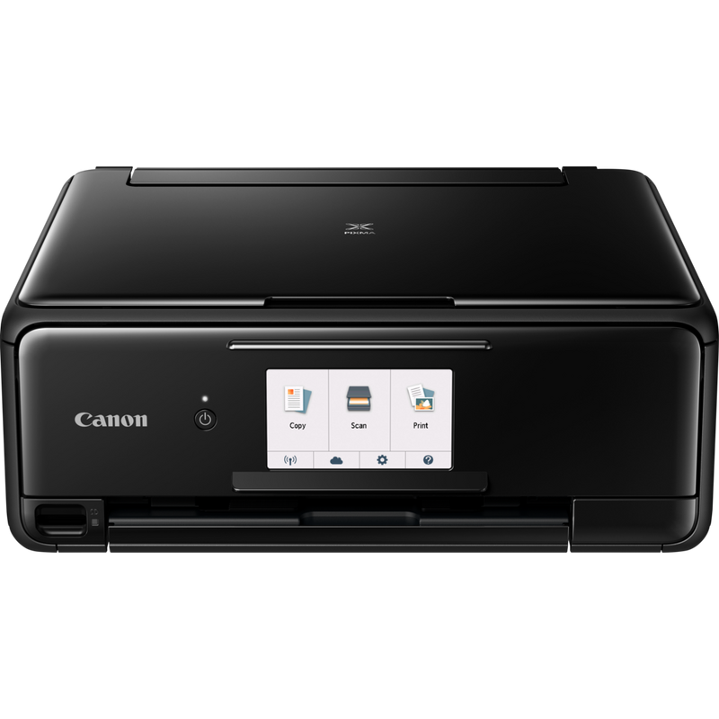 Canon PIXMA TS8150 - Black Product Front View