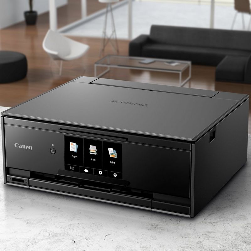 Canon PIXMA TS9140 - Dark Grey Kept On A Table