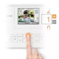 Produit avec un doigt sur un bouton