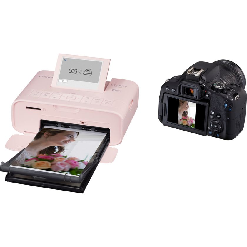 Buy Canon SELPHY CP1300 Colour Portable Photo Printer - Pink