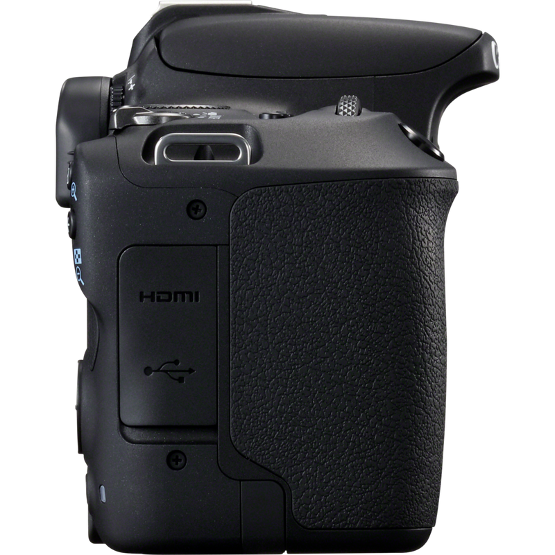 Canon EOS 200D Body - Black Product Left View