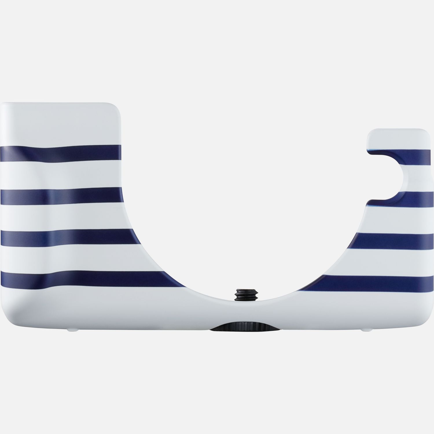 Appareil photo hybride - Coque Canon EH31-FJ - rayures bleu marine/blanc