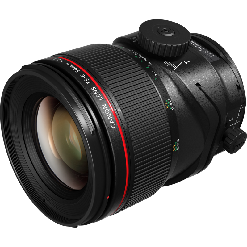 Canon TS-E 50mm f/2.8L Macro Lens Product Left View