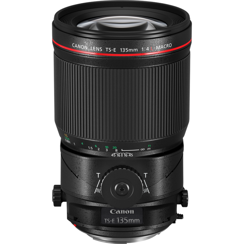 Objectif Canon TS-E 135mm f/4L MACRO Produits Vue avant