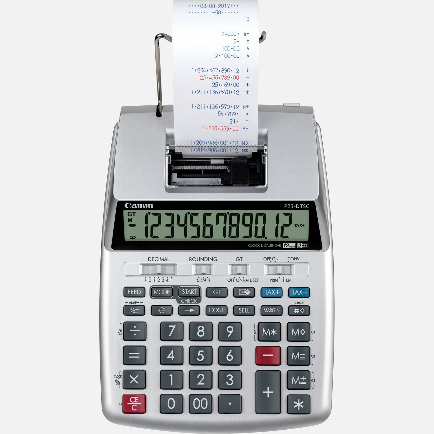 Calcolatrice Canon scrivente P23-DTSC II in Calcolatrici Scriventi — Canon  Italia Store