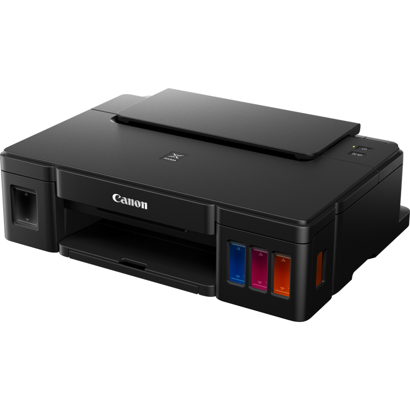 Canon PIXMA G1410 Refillable MegaTank Printer Product Front Slant View