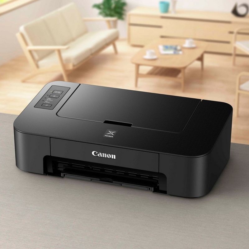 Canon PIXMA TS205 Printer Kept On A Table In a Hall