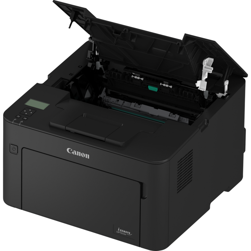 Monochromatyczna drukarka laserowa Canon i-SENSYS LBP162dw Produkt Widok z góry – otwarta drukarka