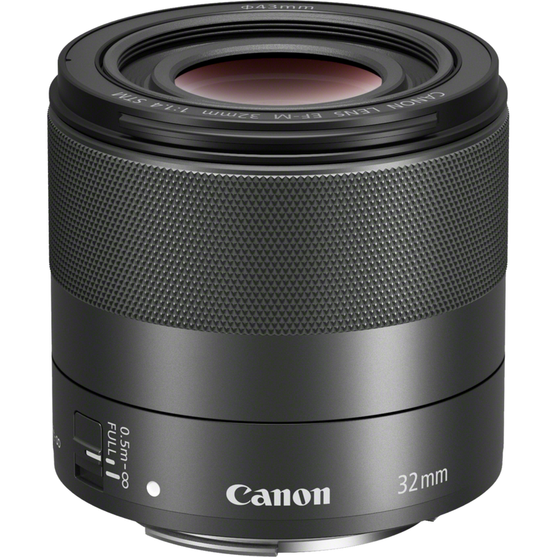 Objectif Canon EF-M 32mm f/1.4 STM Produits Vue de dessus