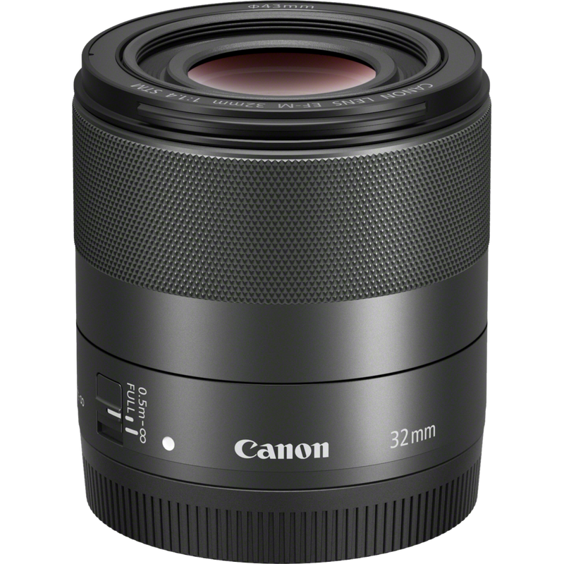 Objectif Canon EF-M 32mm f/1.4 STM Produits Vue de dessus